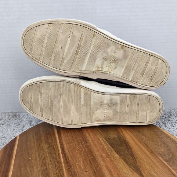 Vince Mens 12M Fenton Black Suede Leather Daily Slip On Casual Daily Sneaker - Picture 8 of 13